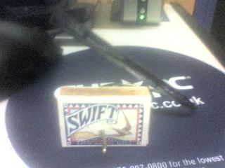 wooden match laucher