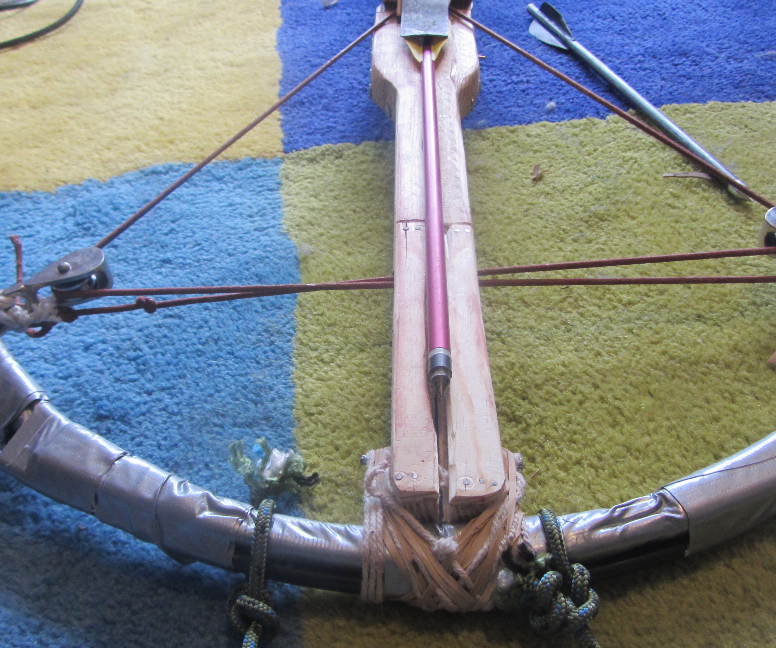 How to Make an Extremely Powerful 72lb Compound Crossbow 