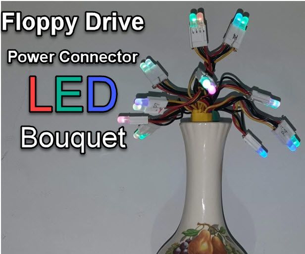 99¢ Foppy Power Connector LED Bouquet Jawn