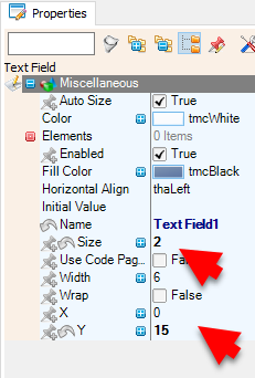 In Visuino Set Components