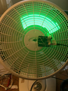 Programmable LED Fan