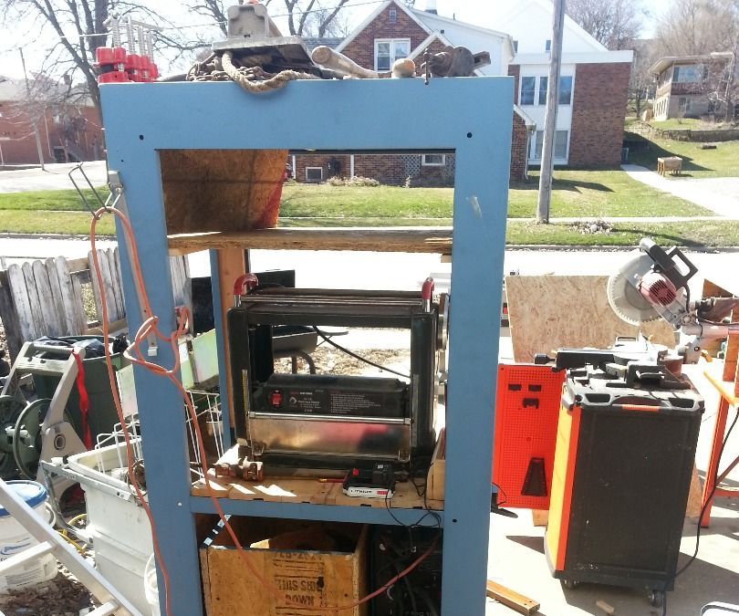 Server Rack to Tool Storage