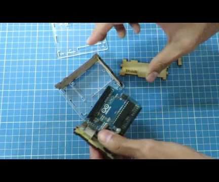 Caja Para Arduino Con Corte Laser - Uno, Mega, Leonardo, Yun