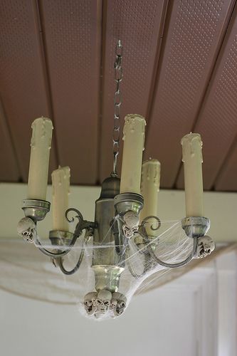 Halloween Chandelier How-To
