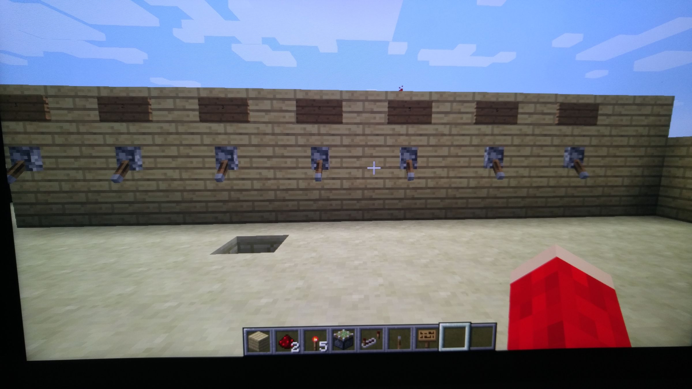 Redstone Lock Code Door