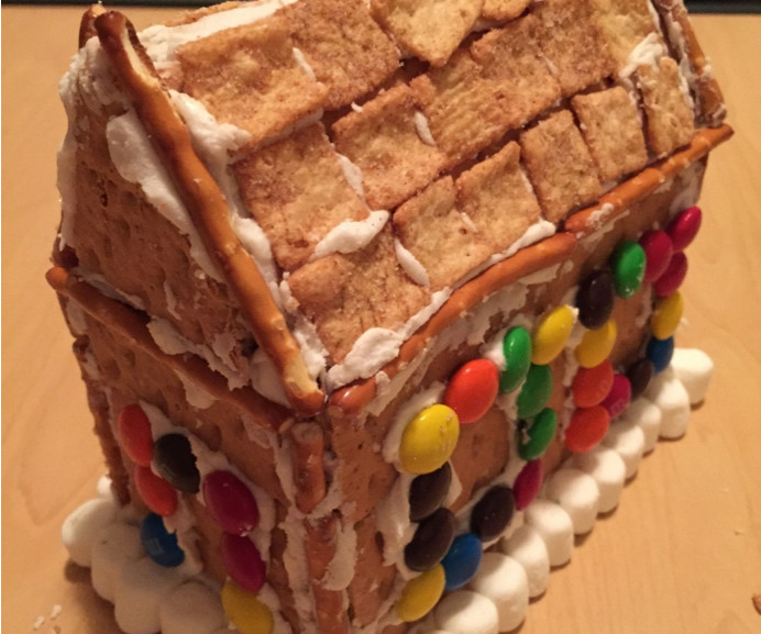 No-Bake Gingerbread House