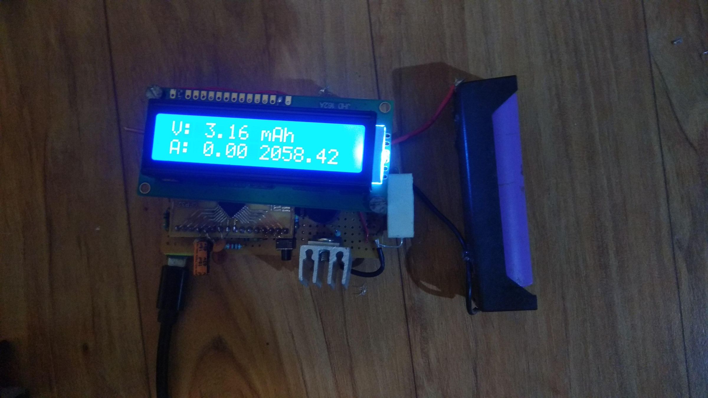 DIY BATTERY CAPACITY TESTER 4 Steps Instructables