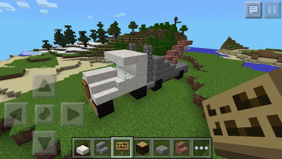 MCPE Cars: the Tow Truck