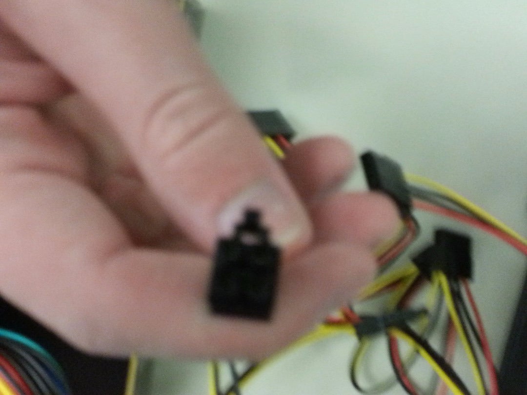 Attach 24 Pin and 4 Pin Connecter From Power Supply to the Motherboard and Attach VGA and Look for Video