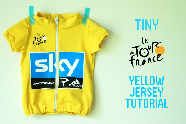 Tiny Tour De France Yellow Jersey Tutorial
