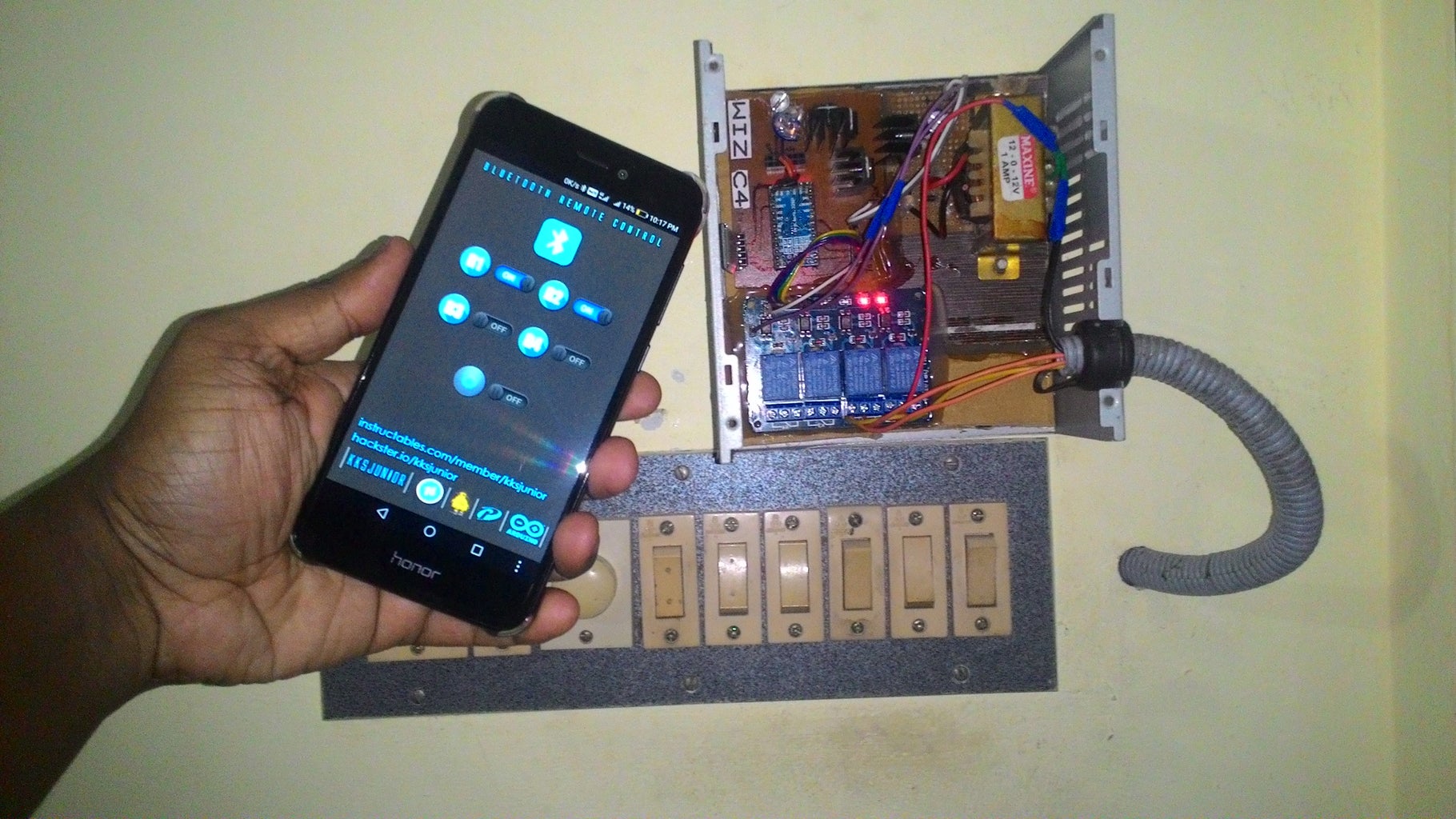 Bluetooth Home Automation With Arduino And Android Arduino Pro Micro