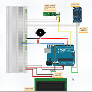 Wire Up the Ardunio and Modules As Shown in the Image