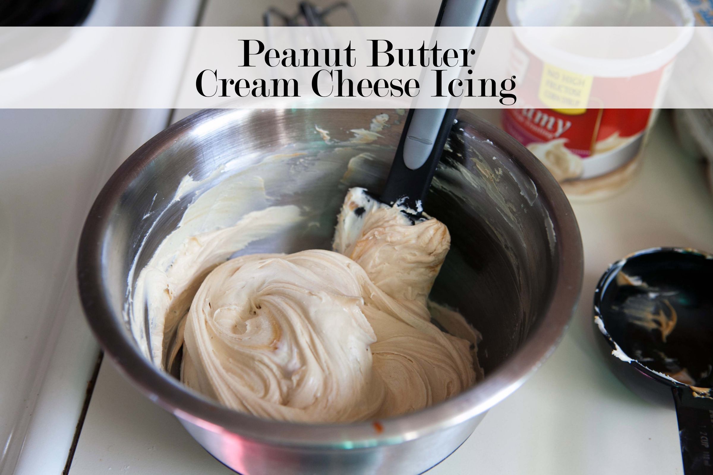 2 Step PB Cream Cheese Icing Hack Instructables