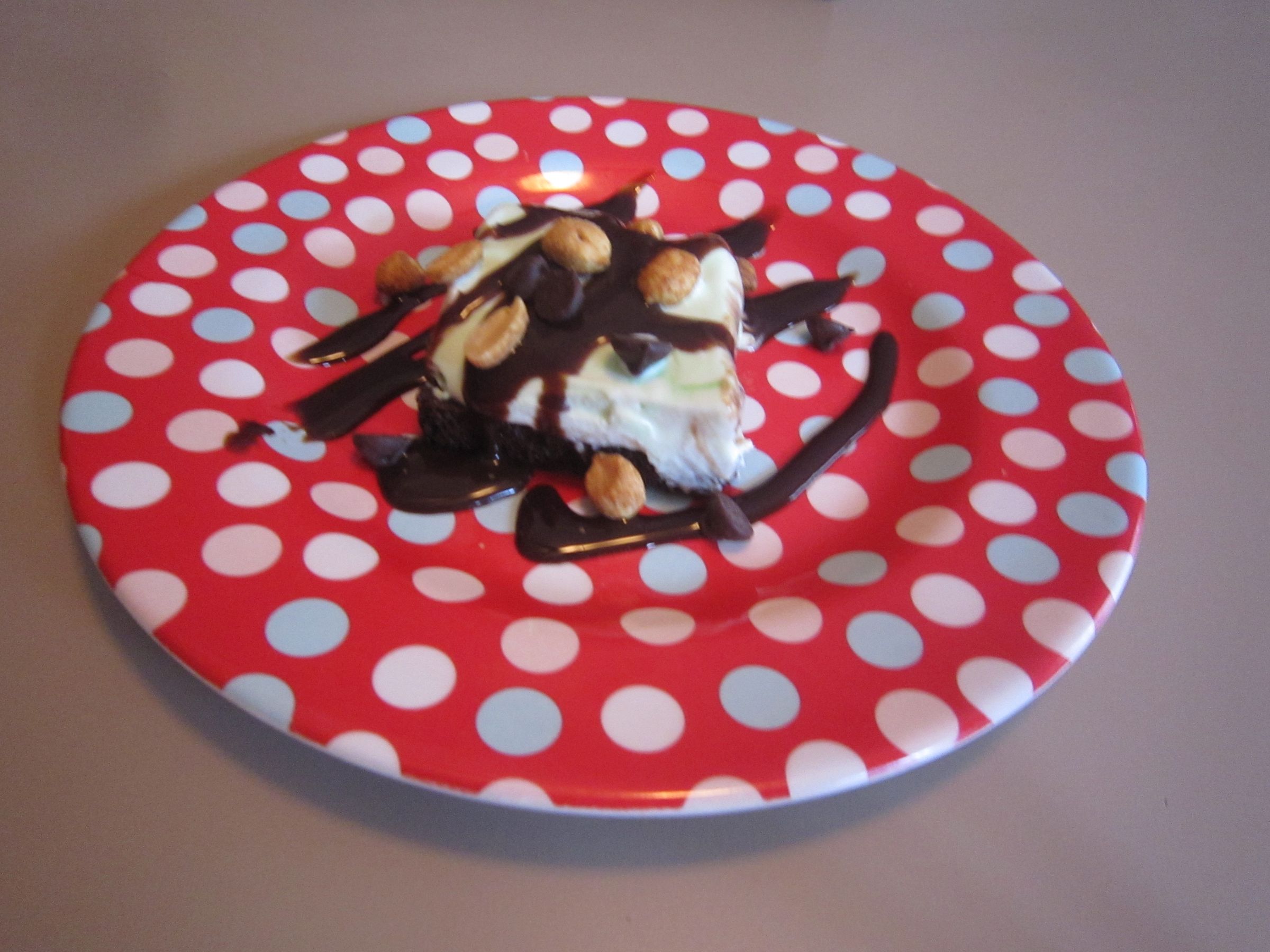 Mint Chocolate Brownie Sensational Sundae