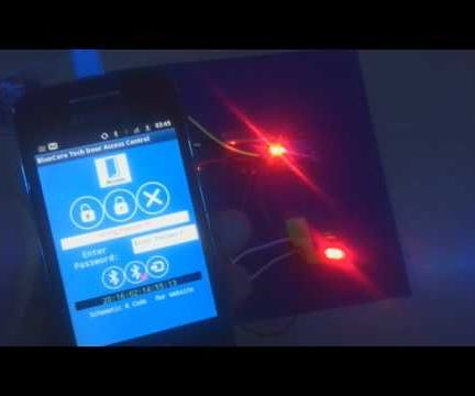 Android / Arduino - BLUETOOTH DOOR LOCK ACCESS CONTROL for Electric Strike Lock