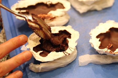 Add the Ganache Fillings