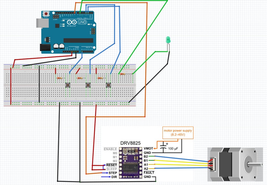 Stepper Motor With DRV8825 And Arduino Tutorial (4, 58% OFF