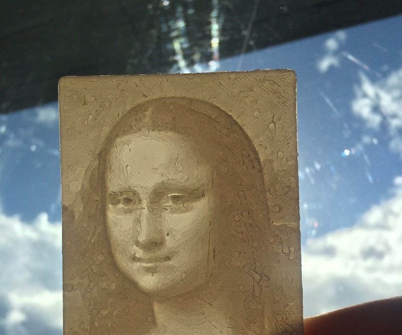 Create 3D printable lithophane in Blender
