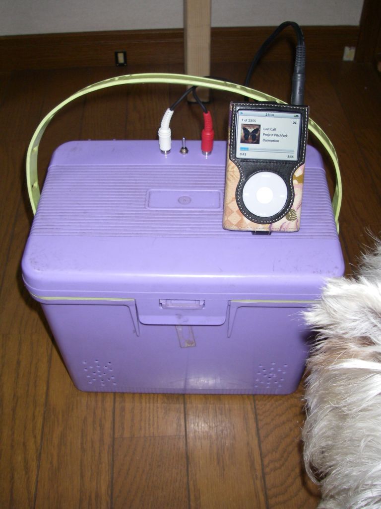Carry Cooler Box Speaker