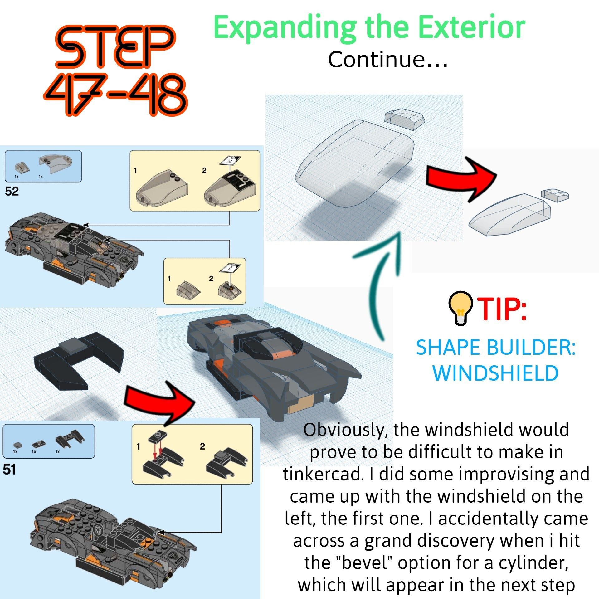How to Make a McLaren Senna in Tinkercad 6 Steps (with Pictures