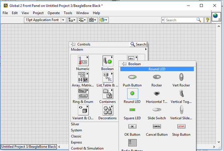Setting Up Global Variables