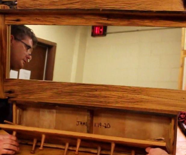 100 Year-Old Secret Wall Mirror