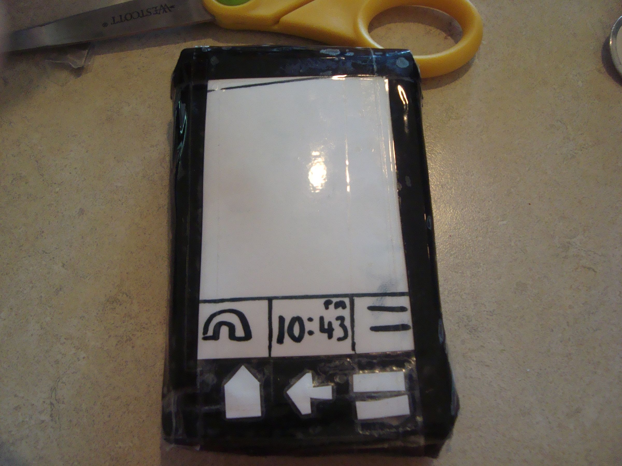 Model of Asmart Phone and an Iphone