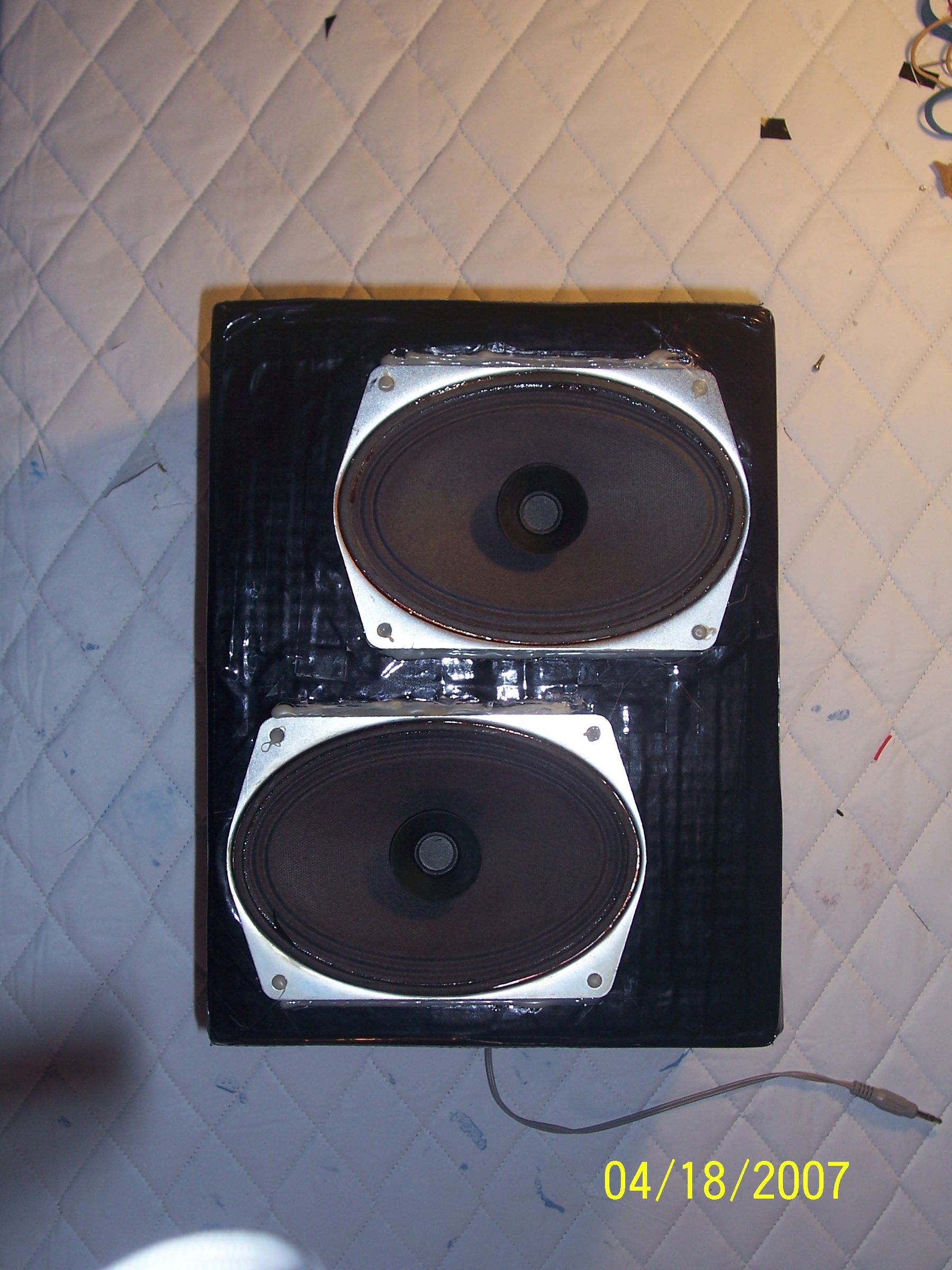 BOOM "BOX" (For Any Ipod or Mp3 Player etc. . . )