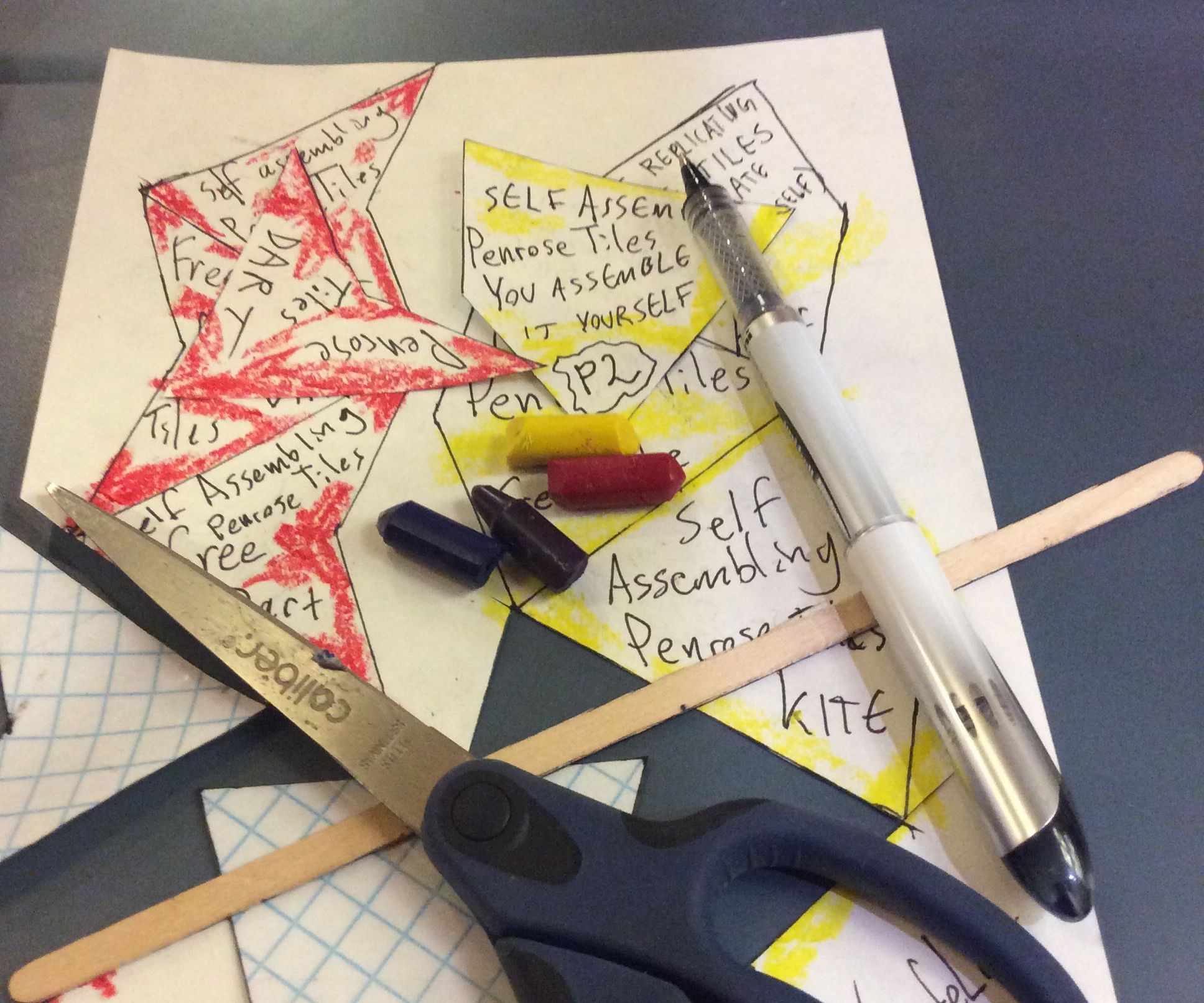 Self Replicating Penrose Tiles