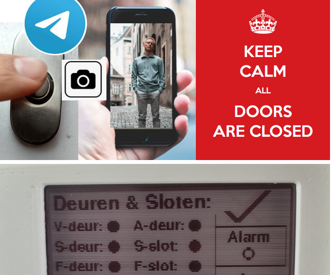 Multifunctional ESP32-Cam With E-paper Display for Home Automation and Security With Photo Transmission Via Telegram and Node-Red. Smart Doorbell