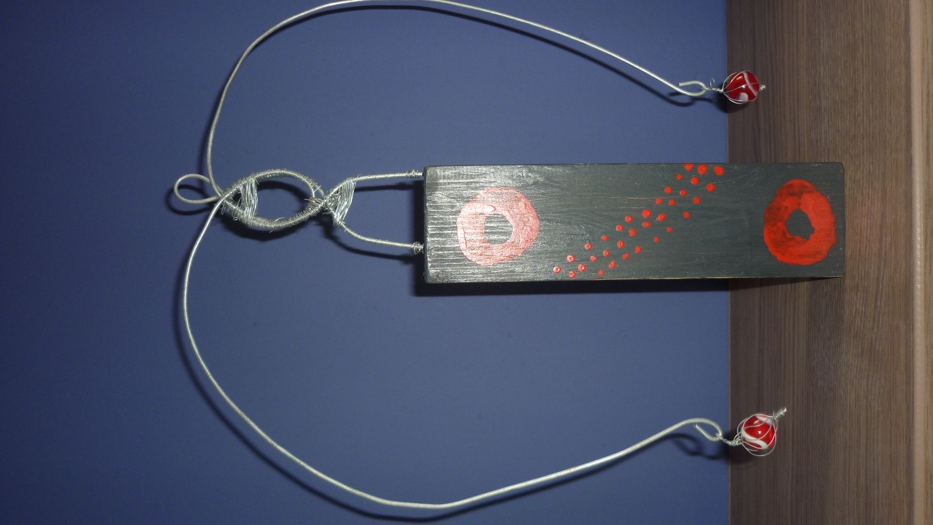 Floating Steel Male on Log