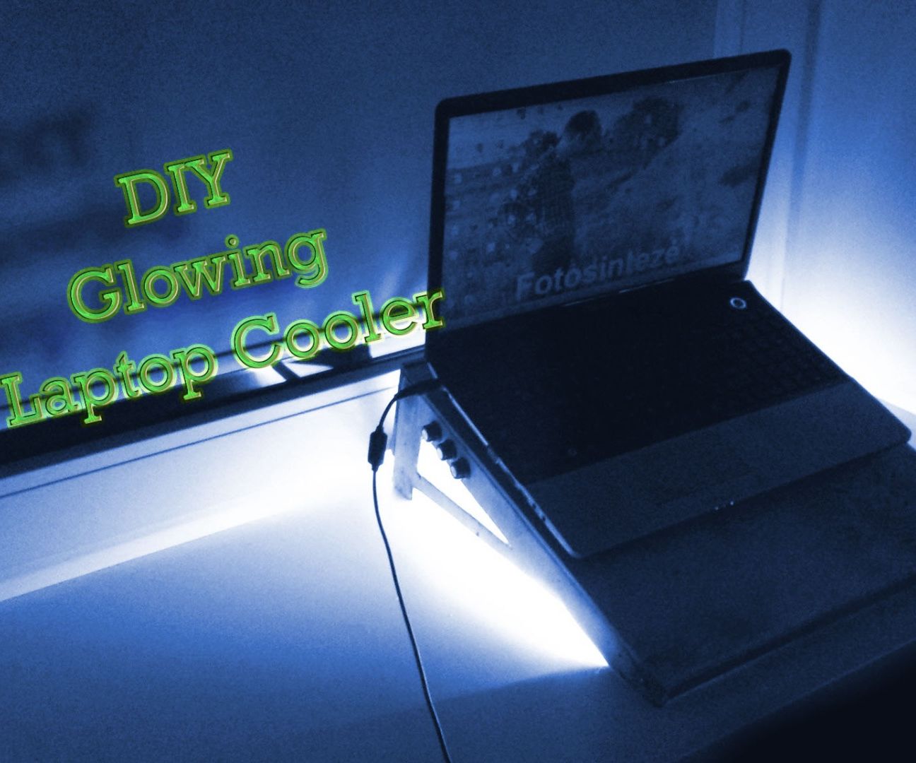 Glowing Laptop Cooler