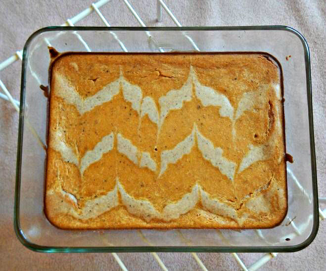 Marbled Pumpkin Cheesecake Bars