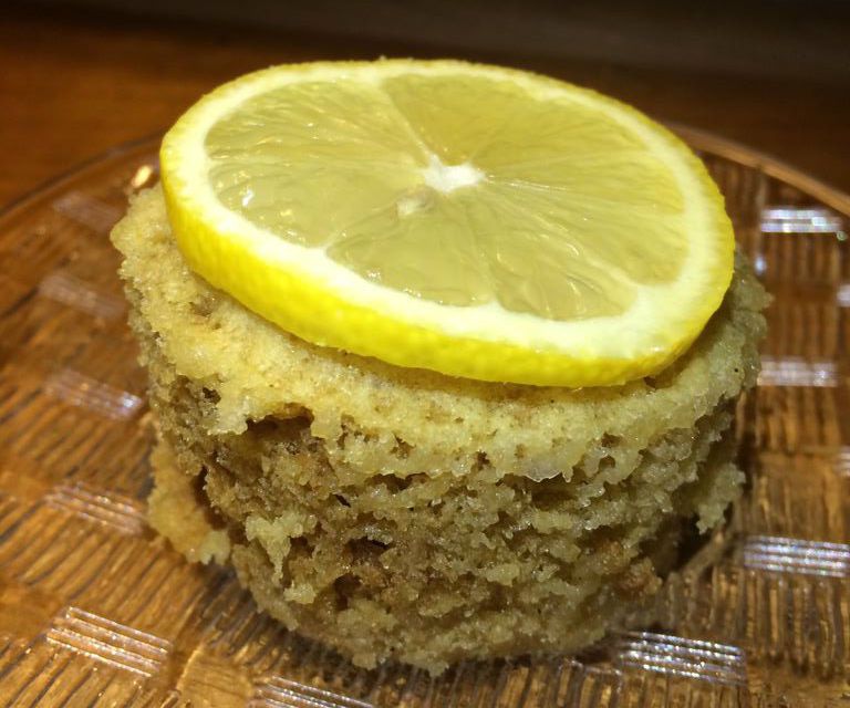 Microwave Lemon Cake
