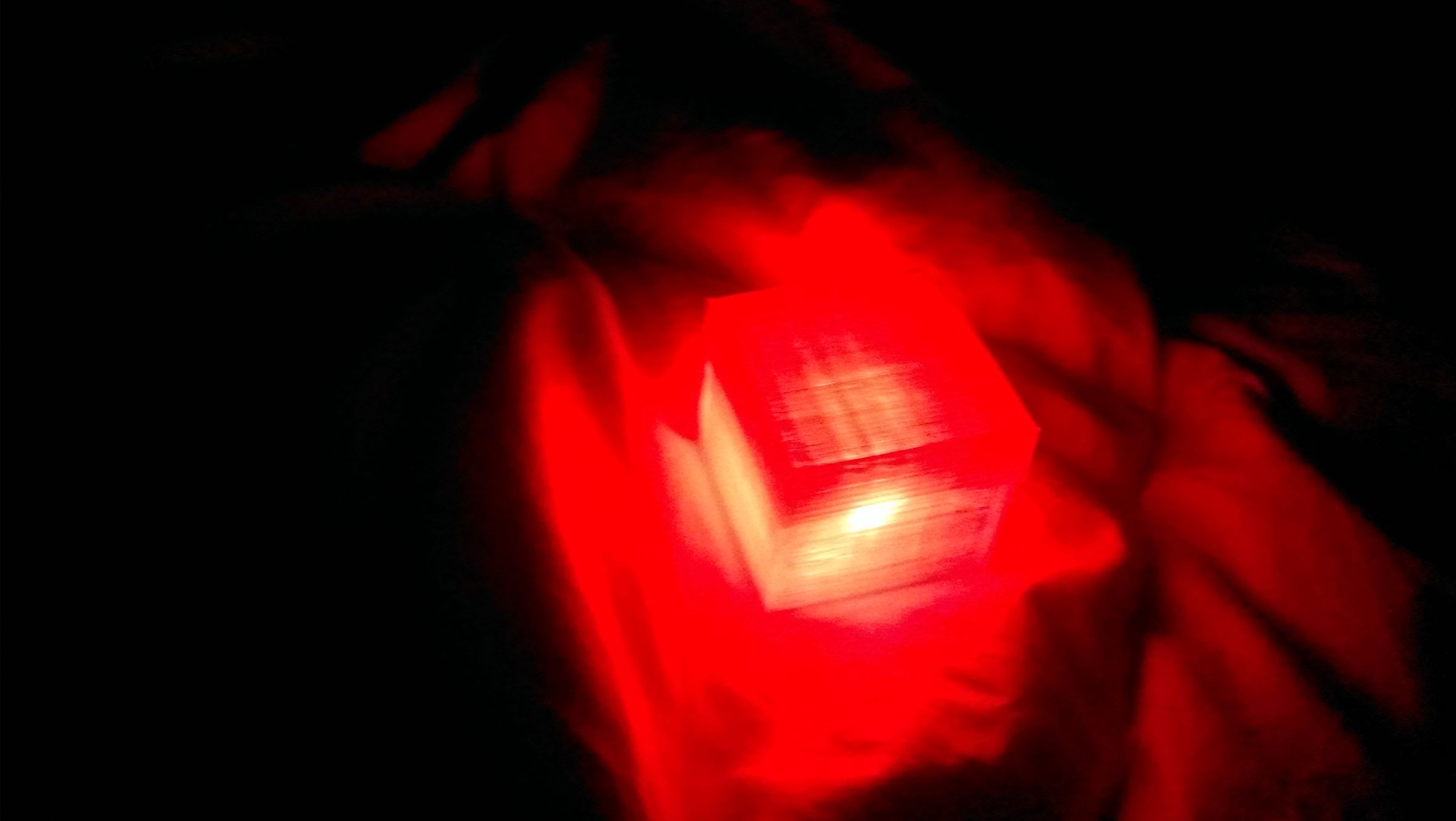 3D Printed Illuminated Cube