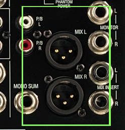 Connect the Main Outputs