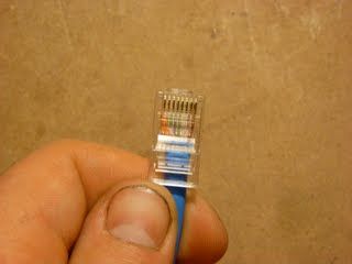 Terminating CAT5e Ethernet Cable - Male