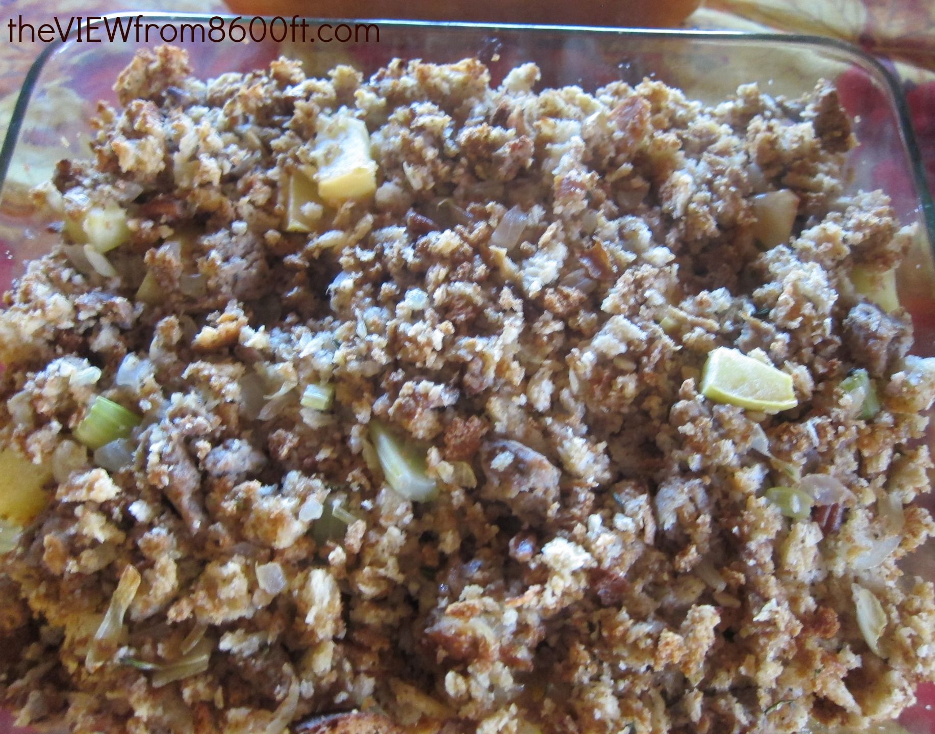 Sausage, Apple and Pecan Stuffing