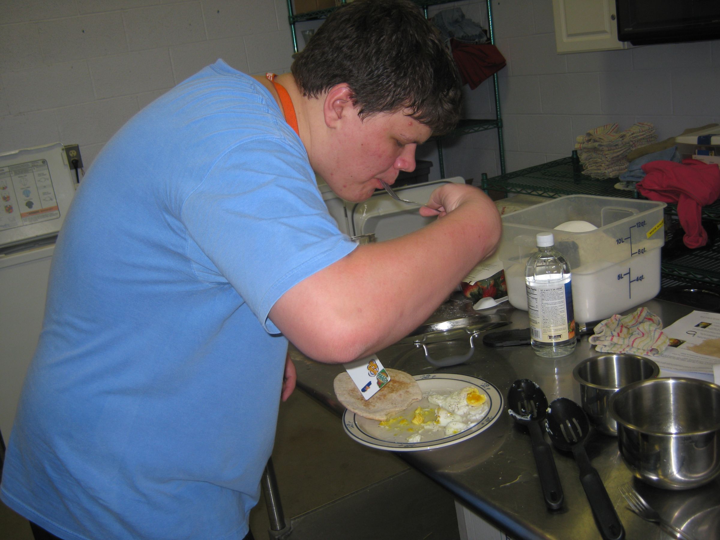 Poached Eggs Step by Step