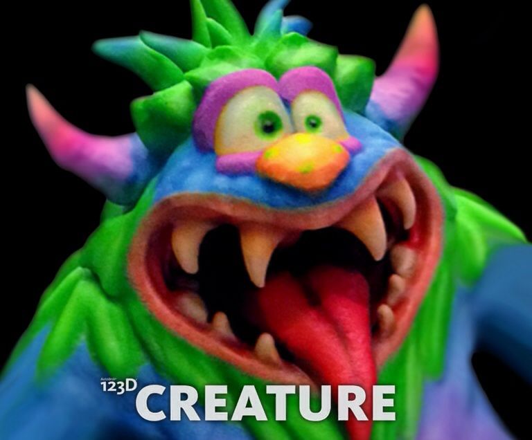 Creating a Halloween Monster With 123D Creature