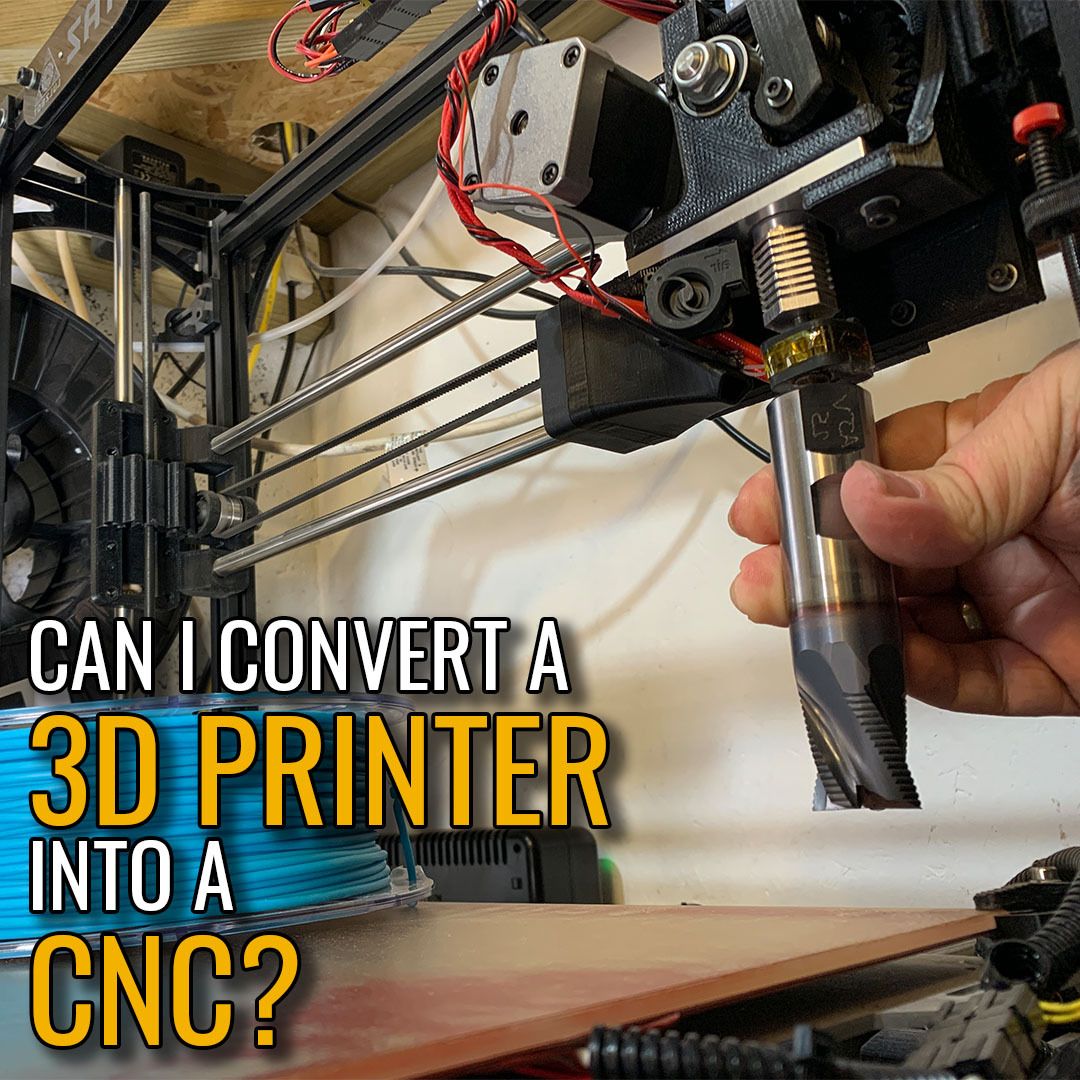 Turn An Old 3D Printer Into A Cnc Machine : 8 Steps - Instructables