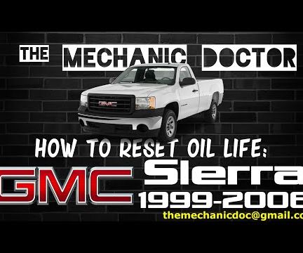How to Reset Oil Life: GMC Sierra 1999-2006