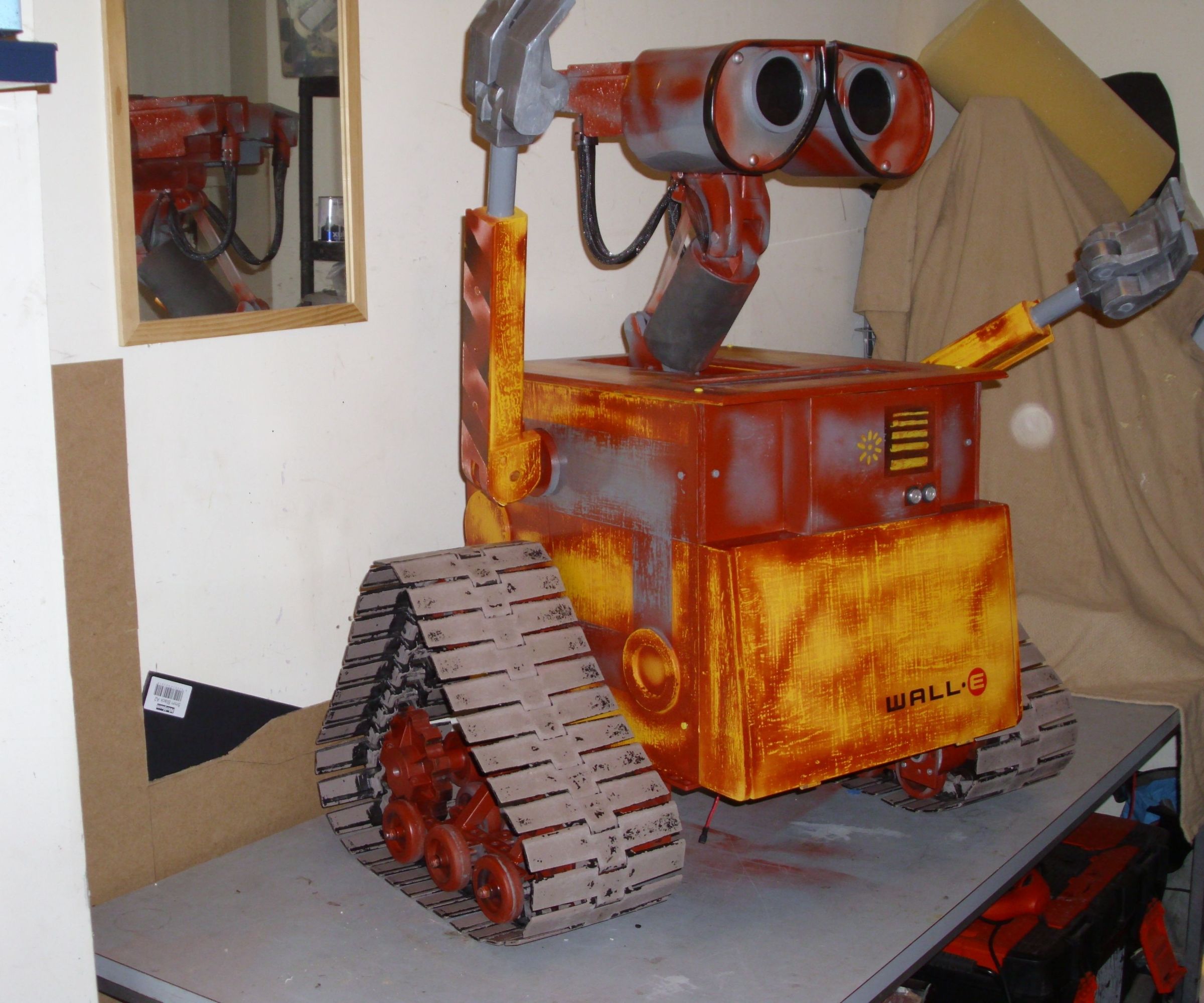 My Own Wall-e Project Distressed a Bit Now and Looking Great
