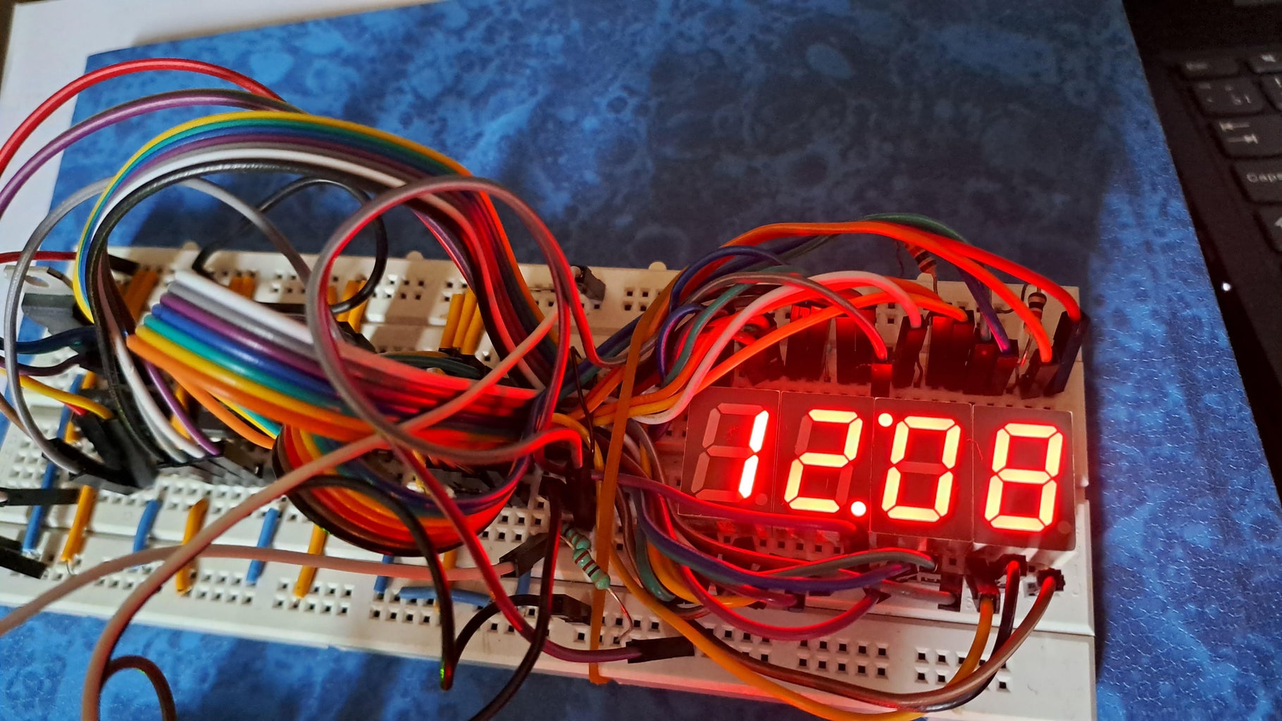 Digital Clock Using Arduino Uno, Shift Register CD4094, RTC DS3231 ...
