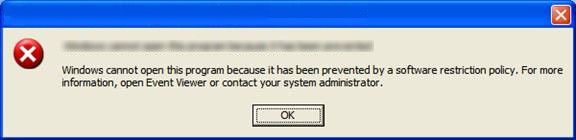 Getting Past Software Restriction Policies