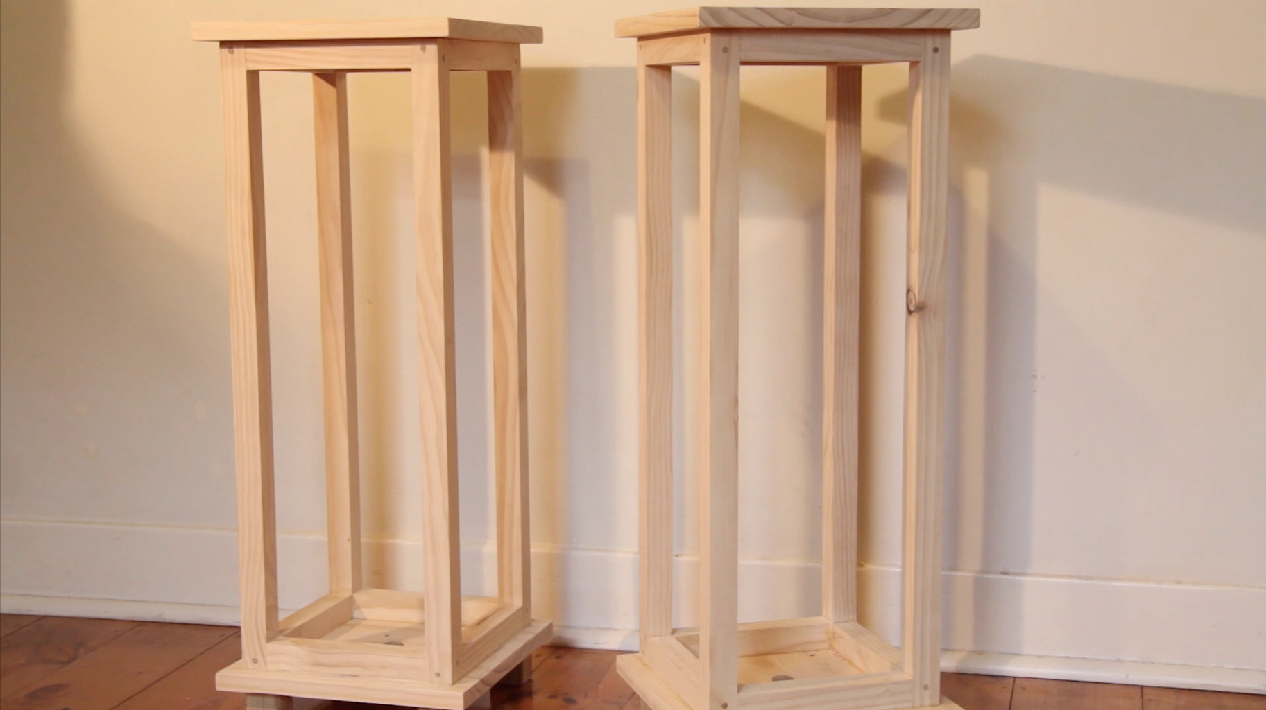 Diy floor best sale speaker stands