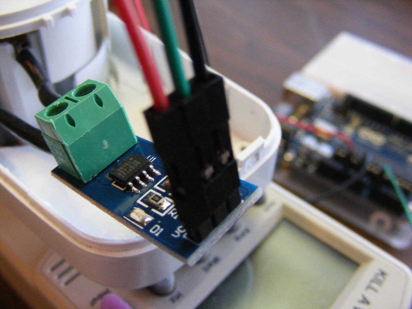 Simplified Arduino AC Current Measurement Using ACS712 Hall Effect ...