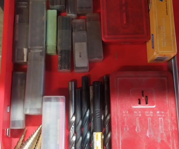 Drill Bit Organizer / 3d Print