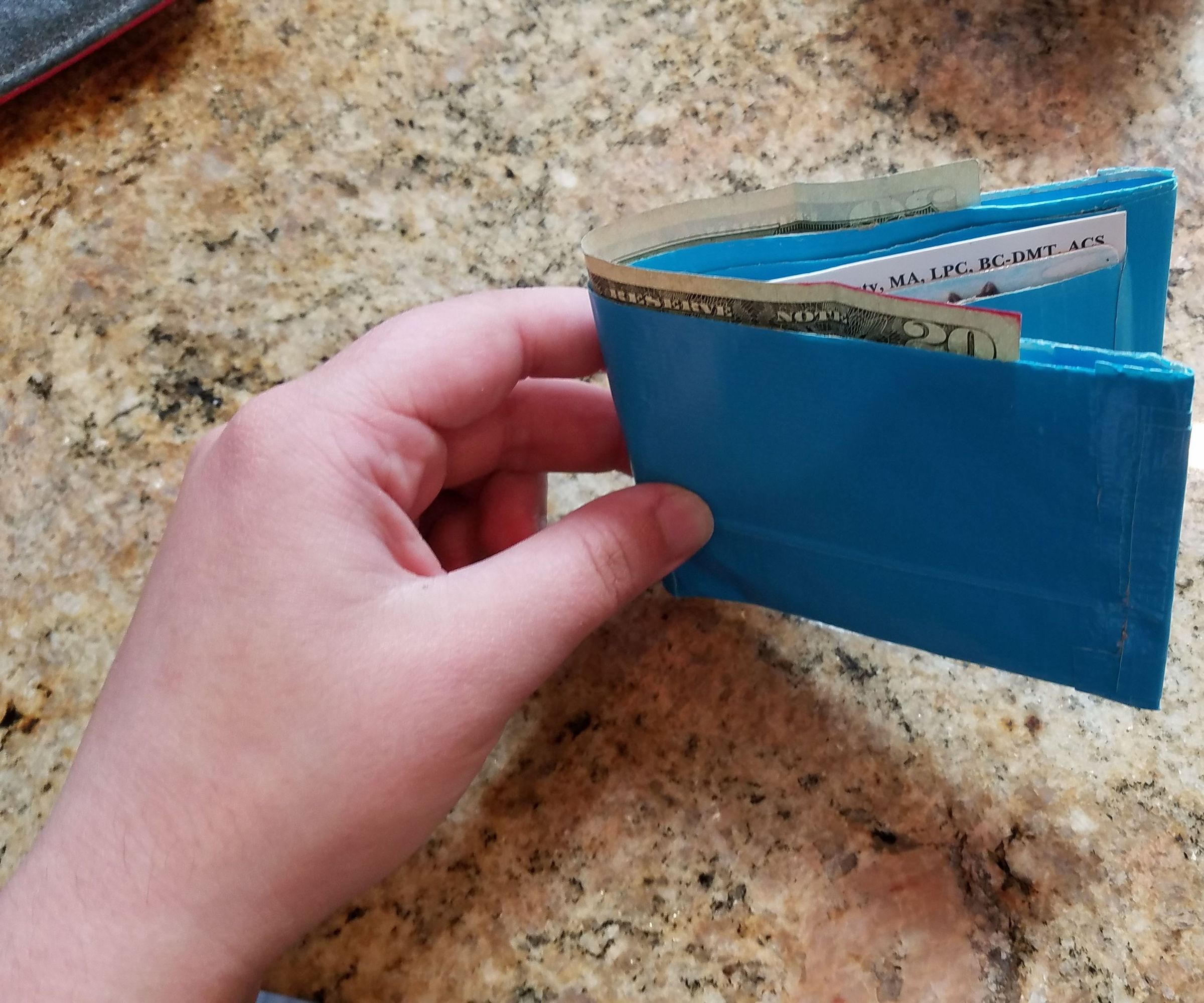 Easy Duct Tape Wallet